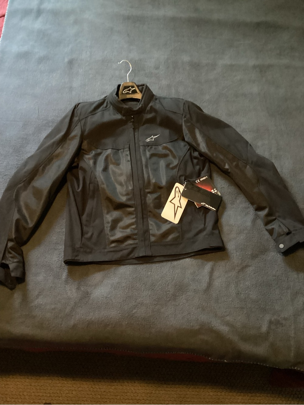 Alpinestars Black Performance Motorcycle Jacket